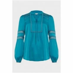 Hobbs Evianna Blue Blouse -Hobbs Sales unnamed file 1014