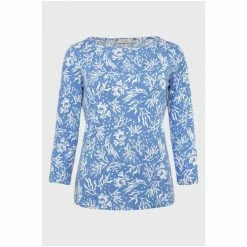 Hobbs Blue Sonya Printed Top -Hobbs Sales unnamed file 1044