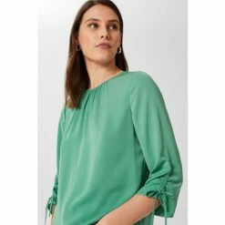 Hobbs Green Cosette Blouse -Hobbs Sales unnamed file 1052