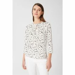 Hobbs Julia Printed Top