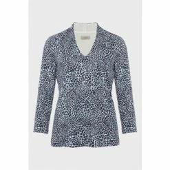 Hobbs Blue Aimee Printed Top -Hobbs Sales unnamed file 1192
