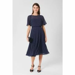 Hobbs Blue Eleanor Dress