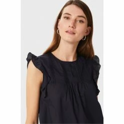 Hobbs Holly Blue Cotton Top -Hobbs Sales unnamed file 1206
