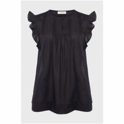 Hobbs Holly Blue Cotton Top -Hobbs Sales unnamed file 1208