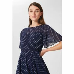 Hobbs Blue Eleanor Dress -Hobbs Sales unnamed file 122