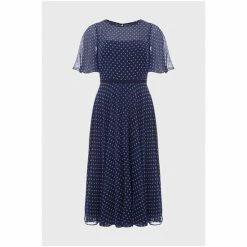 Hobbs Blue Eleanor Dress -Hobbs Sales unnamed file 124