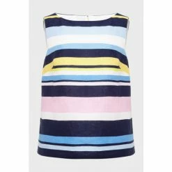 Hobbs Blue Kinsley Linen Top -Hobbs Sales unnamed file 1247