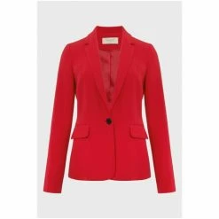 Hobbs Red Adelia Jacket -Hobbs Sales unnamed file 1308