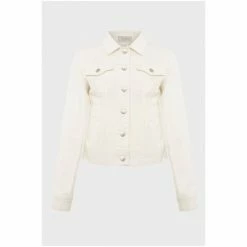 Hobbs Mariam White Denim Jacket -Hobbs Sales unnamed file 1343