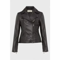 Hobbs Black Dakota Leather Jacket 3 Hobbs Black Dakota Leather Jacket -Hobbs Sales unnamed file 1414