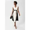 Hobbs Natalie White Dress