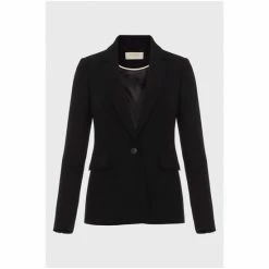 Hobbs Black Alva Longline Jacket -Hobbs Sales unnamed file 1512