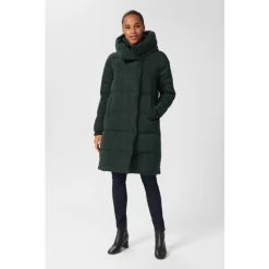 Hobbs Green Petite Heather Puffer Jacket -Hobbs Sales unnamed file 1535