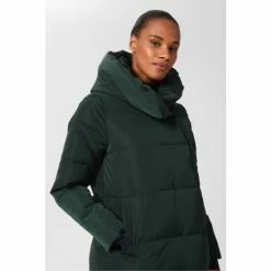 Hobbs Green Petite Heather Puffer Jacket -Hobbs Sales unnamed file 1536