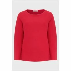 Hobbs Womens Pink Beatrice Cotton Jumper -Hobbs Sales unnamed file 1623