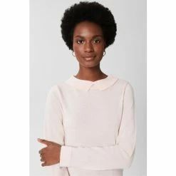 Hobbs Pink Priya Wool Jumper -Hobbs Sales unnamed file 1626