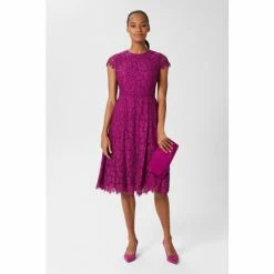 Hobbs Rosaleen Purple Dress