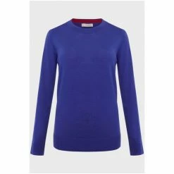 Hobbs Blue Penny Merino Jumper -Hobbs Sales unnamed file 1653