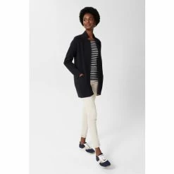 Hobbs Blue Alexia Notch Coatigan