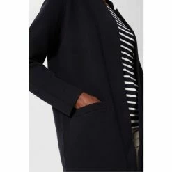 Hobbs Blue Alexia Notch Coatigan -Hobbs Sales unnamed file 1671