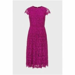 Hobbs Rosaleen Purple Dress -Hobbs Sales unnamed file 169