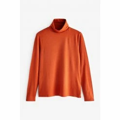 Hobbs Orange Mischa Roll Neck Jumper