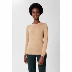 Hobbs Penny Merino Brown Jumper