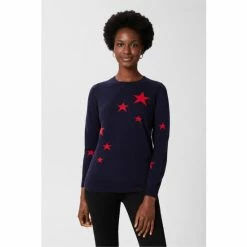 Hobbs Red Samira Jumper
