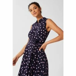 Hobbs Belinda Blue Dress -Hobbs Sales unnamed file 177