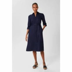 Hobbs Blue Linden Dress