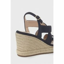 Hobbs Blue Bridgette Espadrille Shoes -Hobbs Sales unnamed file 1814