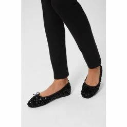 Hobbs Hattie Black Ballerina Shoes -Hobbs Sales unnamed file 1904