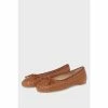 Hobbs Casey Ballerina Brown Shoes