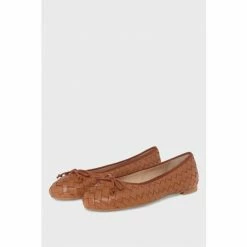 Hobbs Casey Ballerina Brown Shoes