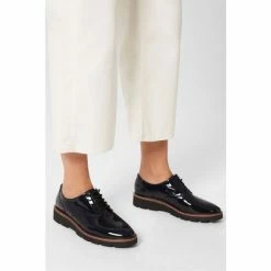 Hobbs Blue Chelsey Lace-Up Shoes -Hobbs Sales unnamed file 1955