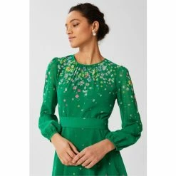 Hobbs Green Maria Dress -Hobbs Sales unnamed file 196
