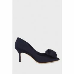 Hobbs Womens Blue Monroe Court Shoes