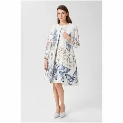 Hobbs White Jennifer Coat