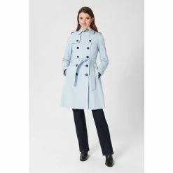 Hobbs Saskia Blue Trench