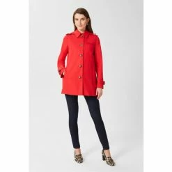 Hobbs Red Hooded Chrissie Mac