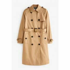 Hobbs Petite Lisa Brown Trench Coat