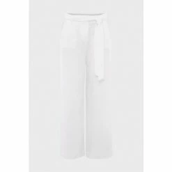 Hobbs White Jacqui Trousers -Hobbs Sales unnamed file 2143