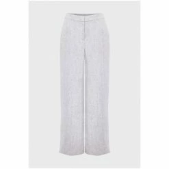 Hobbs Womens Blue Maeve Linen Trouser -Hobbs Sales unnamed file 2184