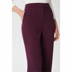 Hobbs Adelia Purple Straight Trousers -Hobbs Sales unnamed file 2198