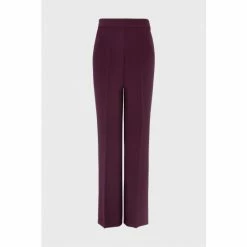 Hobbs Adelia Purple Straight Trousers -Hobbs Sales unnamed file 2199