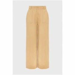 Hobbs Dora Crop Brown Trousers -Hobbs Sales unnamed file 2220