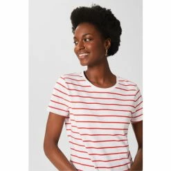Hobbs White Pixie Striped T-Shirt -Hobbs Sales unnamed file 2424