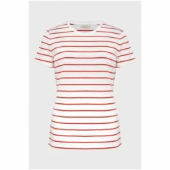 Hobbs White Pixie Striped T-Shirt -Hobbs Sales unnamed file 2426