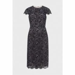 Hobbs Blue Anastasia Shift Dress -Hobbs Sales unnamed file 243