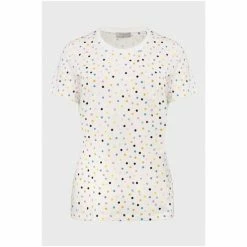 Hobbs White Pixie Printed T-Shirt -Hobbs Sales unnamed file 2431